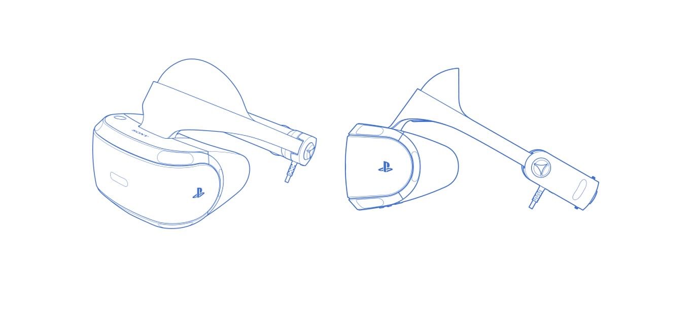 Sony PlayStation VR headgear. Credit: Sony