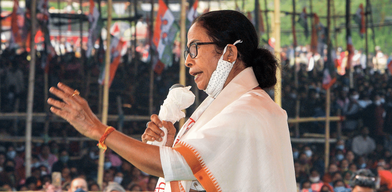 TMC chief and West Bengal CM Mamata Banerjee. Credit: PTI Photo