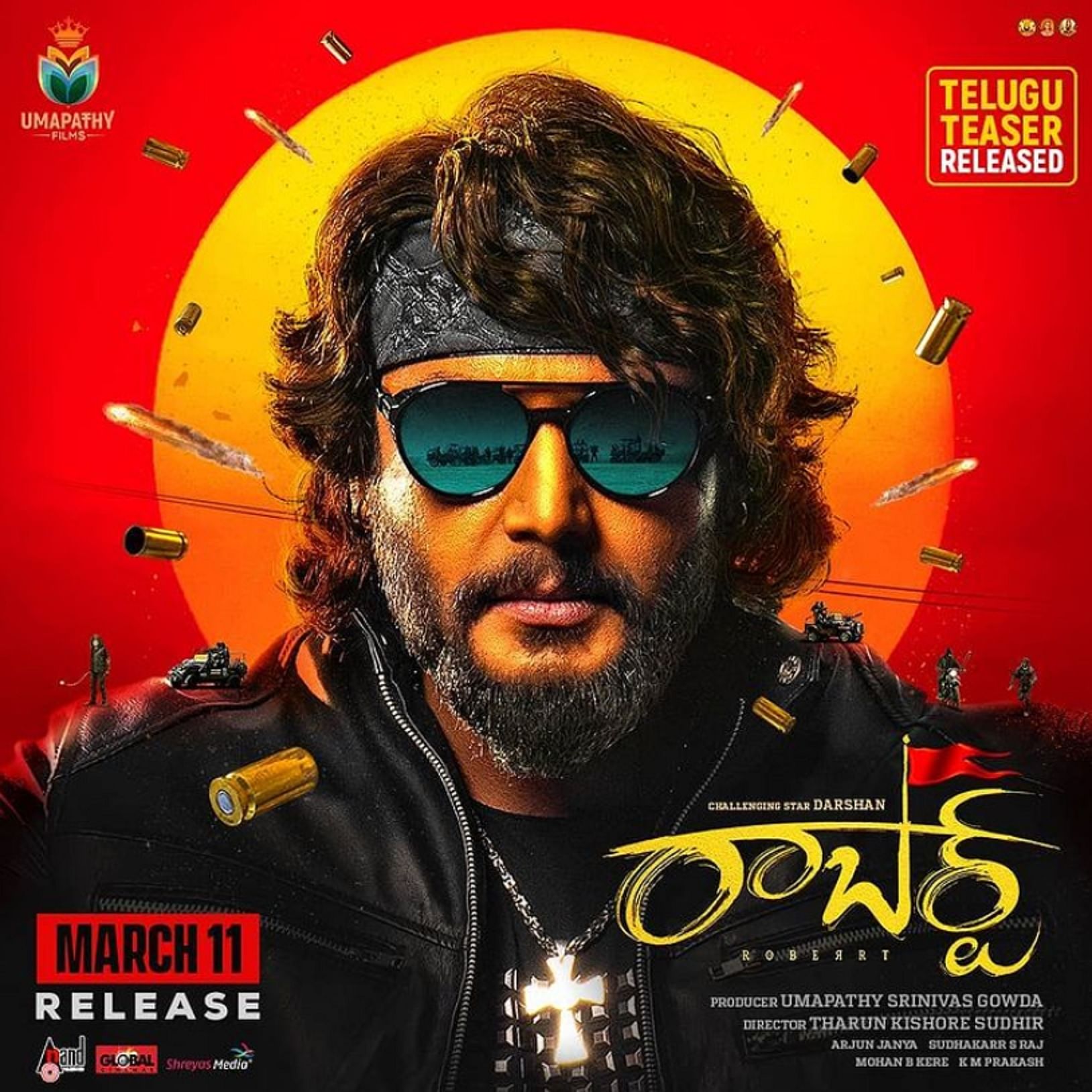 The highly anticipated ‘Roberrt’, starring Darshan, is set to release on March 11.