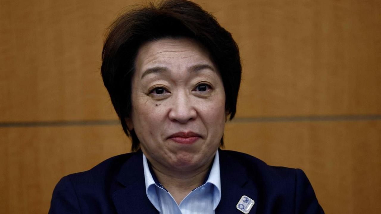 President of the Tokyo 2020 Olympics Organising Committee Seiko Hashimoto. Credit: AFP.