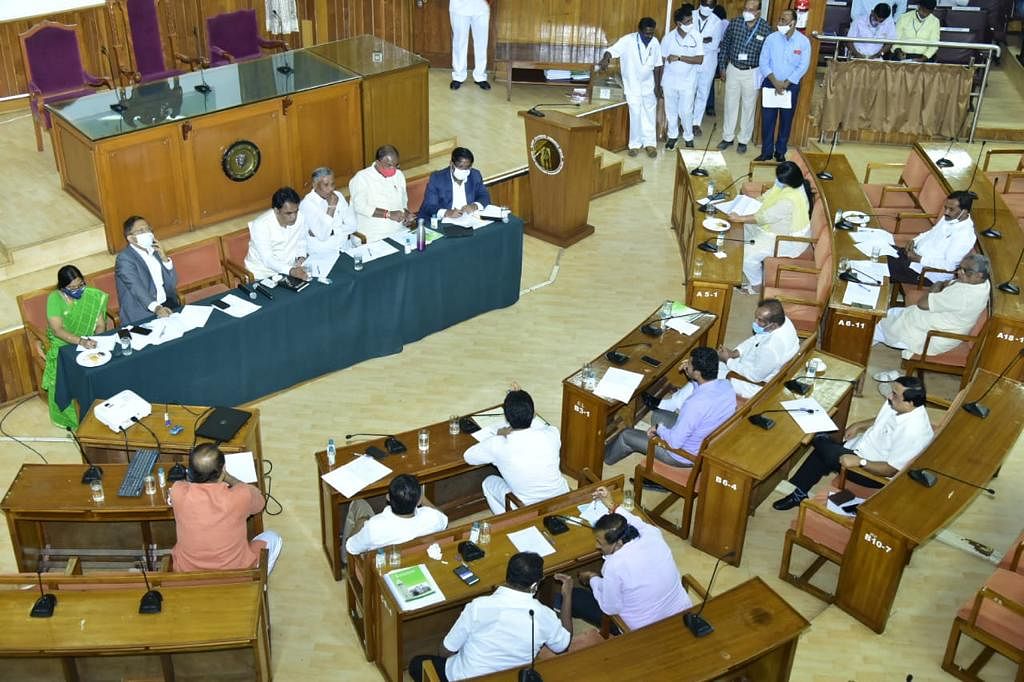 Ministers, MLAs and MLCs advice BBMP to focus on revenue mobilisation in budget. Credit: Special Arrangement