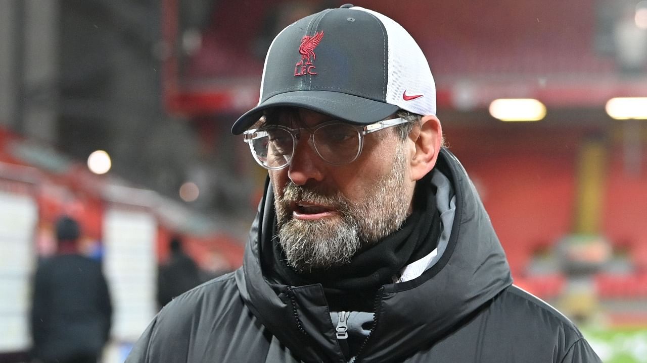 Liverpool manager Juergen Klopp. Credit: Reuters File Photo