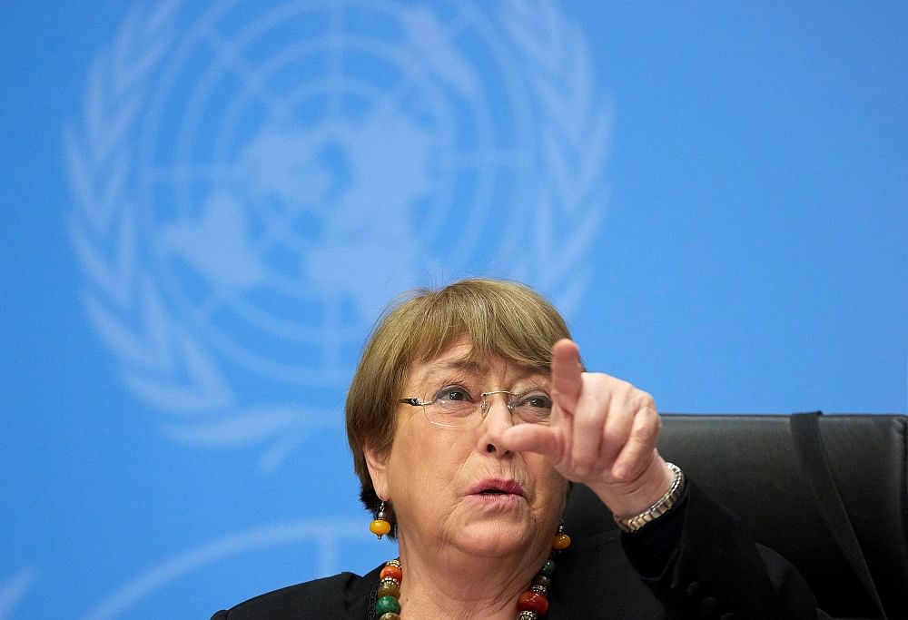 UN High Commissioner for Human Rights Michelle Bachelet. Credit: Reuters Photo
