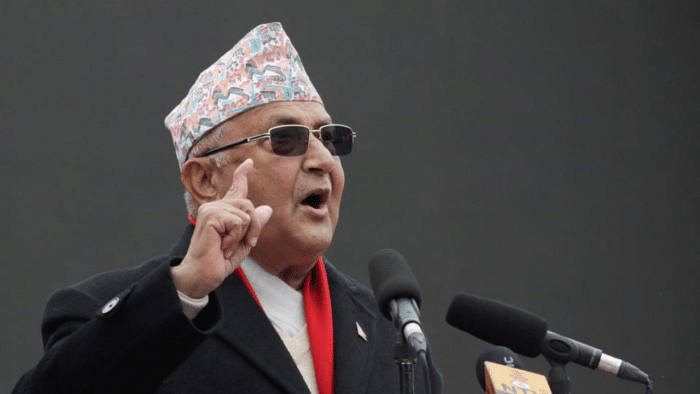 Nepal Prime Minister K P Sharma Oli. Credit: Reuters Photo