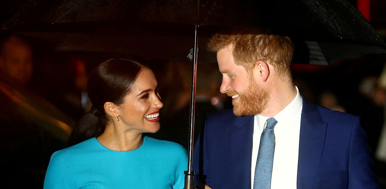 Britain's Prince Harry and his wife Meghan, Duchess of Sussex. Credit: Reuters Photo