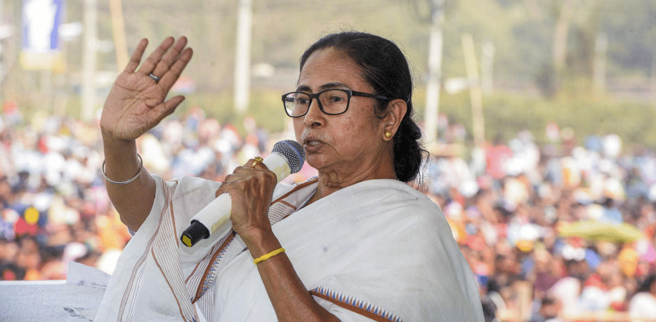 West Bengal Chief Minister Mamata Banerjee. Credit: PTI