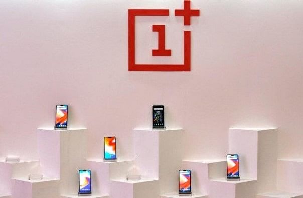 OnePlus phones put up for display. Credit: Reuters File Photo