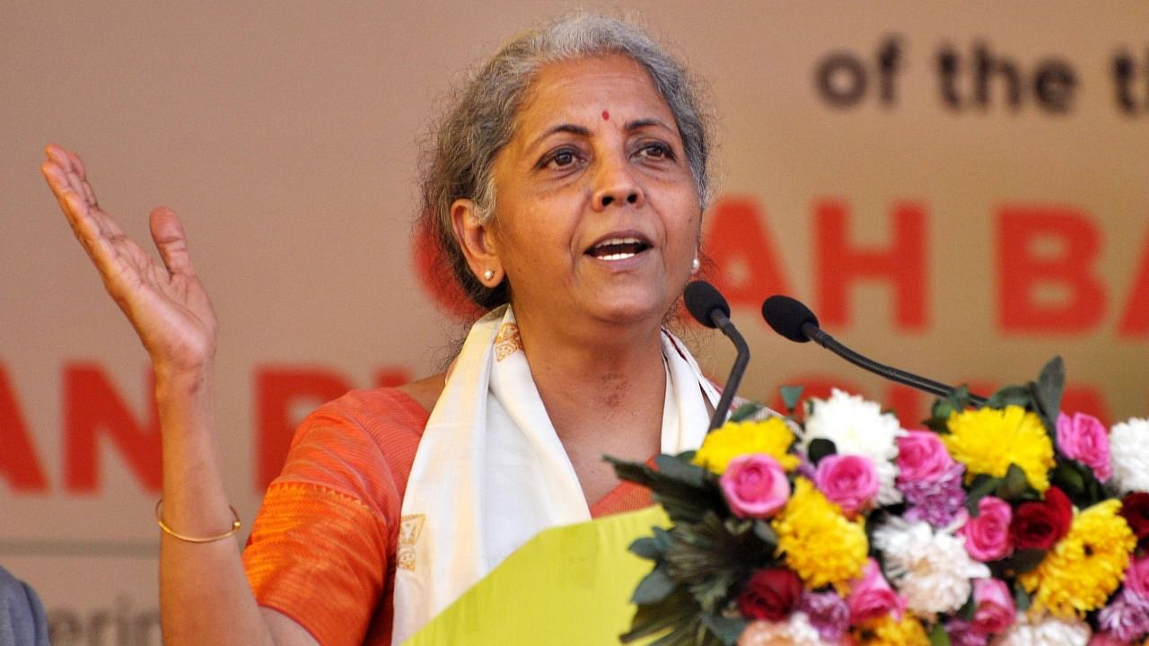 Union Finance Minister Nirmala Sitharaman. Credit: PTI File Photo