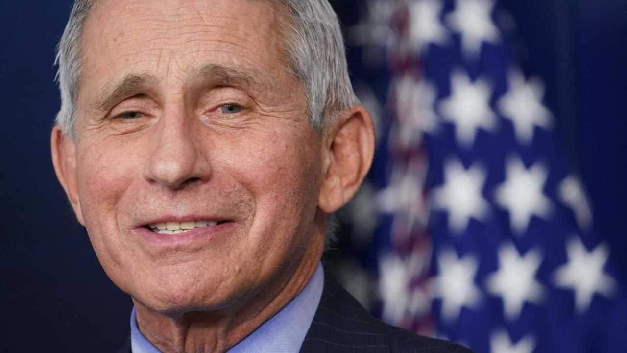 Anthony Fauci. Credit: AFP.