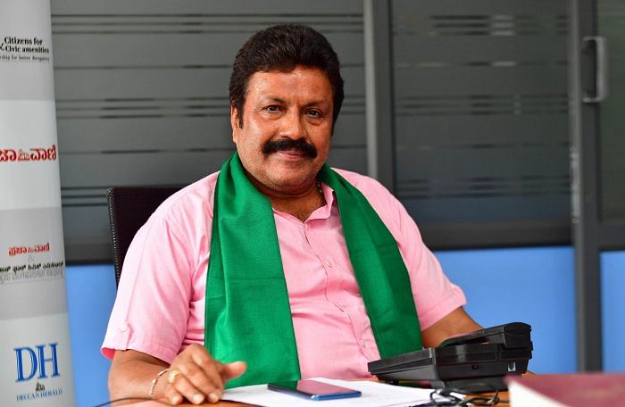 Karnataka Minister BC Patil. Credit: DH Photo