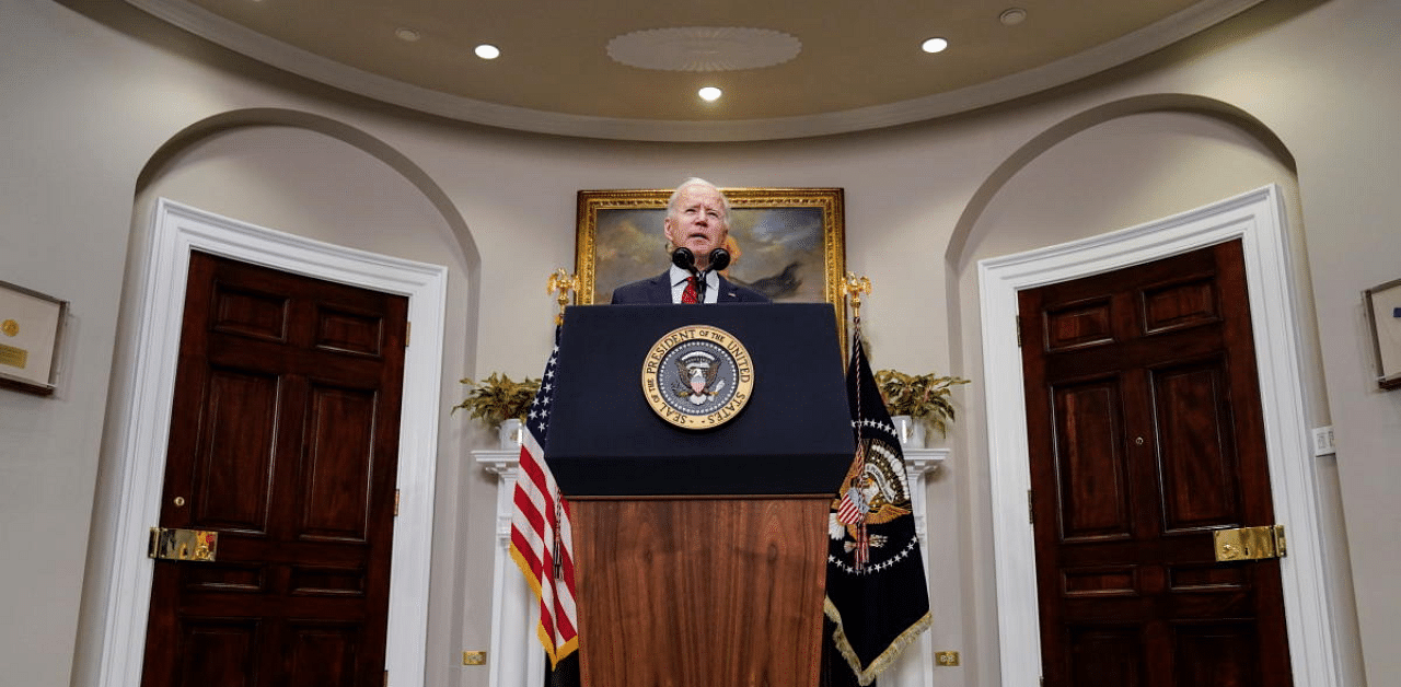 US President Joe Biden. Credit: Reuters Photo