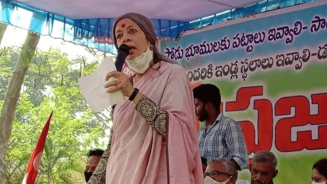 CPI(M) leader Brinda Karat. Credit:  Twitter (@cpimspeak)