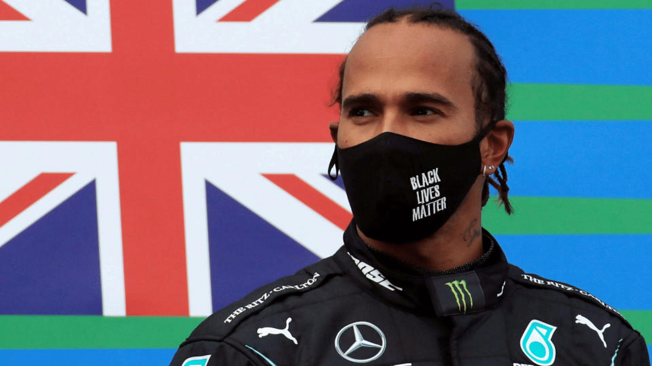 Mercedes' Lewis Hamilton. Credit: Reuters File Photo