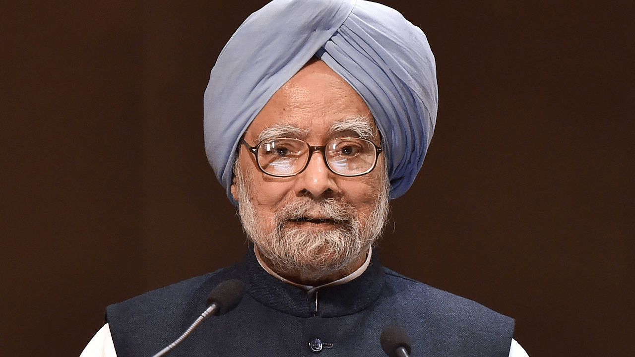Former Prime Minister and senior Congress leader Manmohan Singh. Manmohan Singh. Credit: PTI Photo