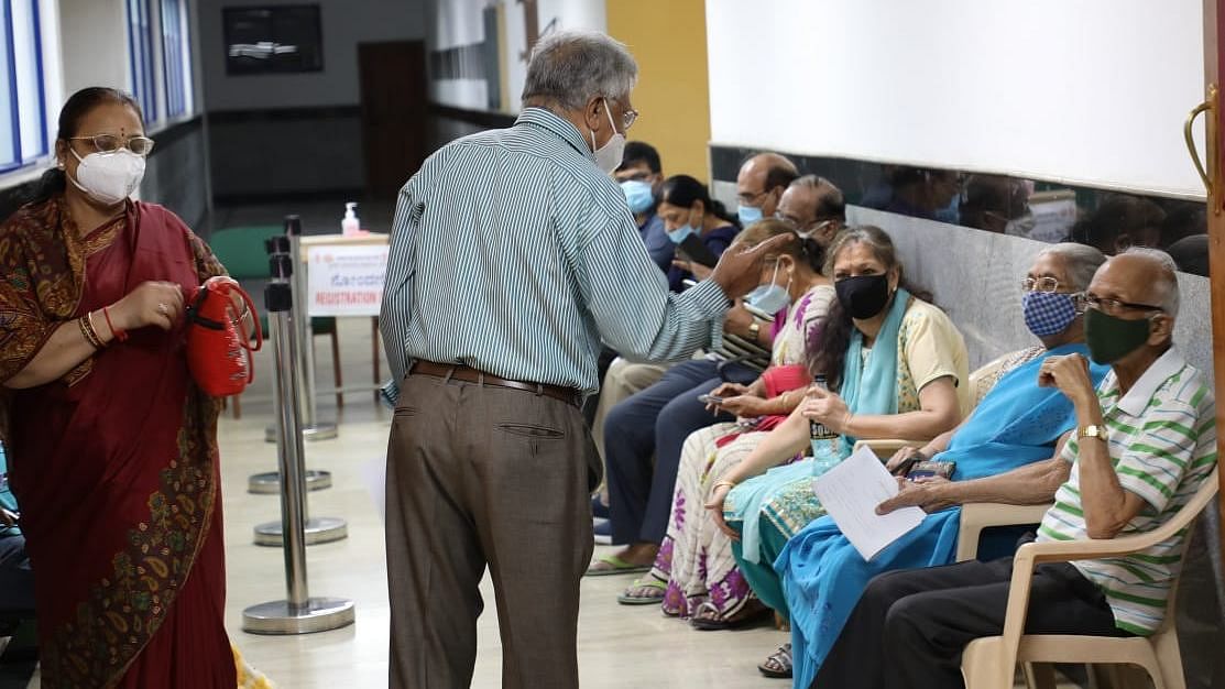 Several affected hospitals, such as C V Raman Hospital also reported that in addition to the Co-Win problem, they did not receive vaccine vials. Representative image. Credit: DH Photo