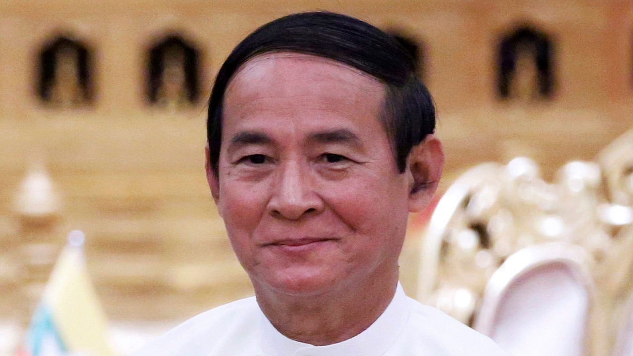 Myanmar President U Win Myint. Credit: Reuters Photo