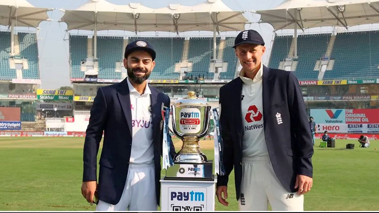 India captain Virat Kohli (L) and England skipper Joe Root (R). Credit: PTI File Photo