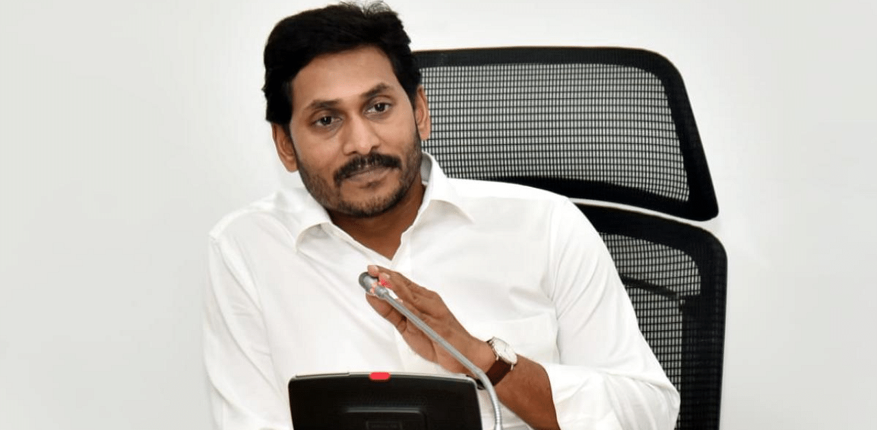 Andhra Pradesh Chief Minister Jagan Mohan Reddy. Credit: DH