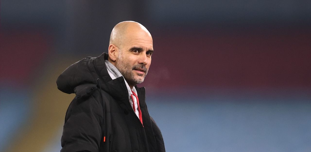 Guardiola said City cannot take their foot off the gas with 11 games remaining in the league. Credit: Reuters Photo