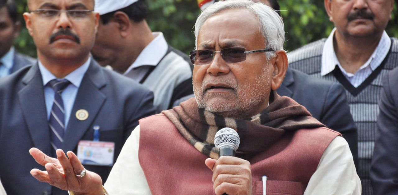 Bihar Chief Minister Nitish Kumar. Credits: PTI Photo