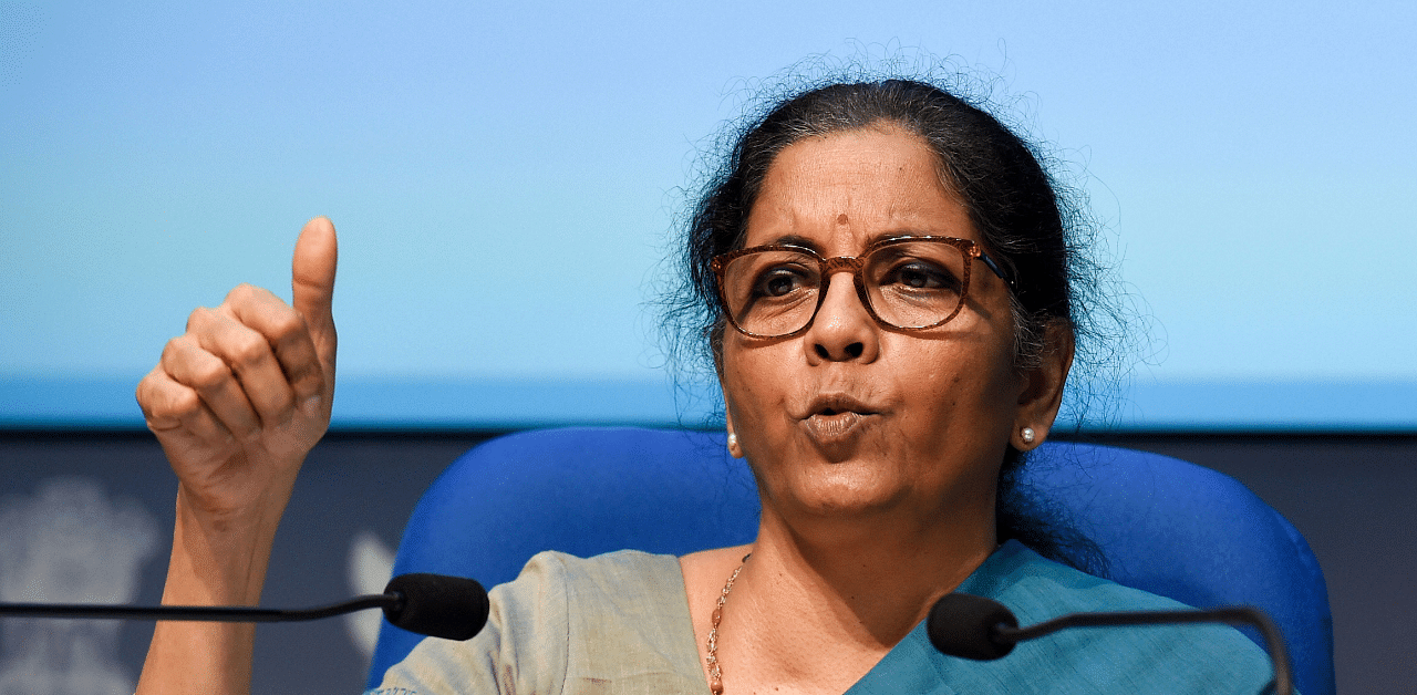 Finance Minister Nirmala Sitharaman. Credit: PTI Photo