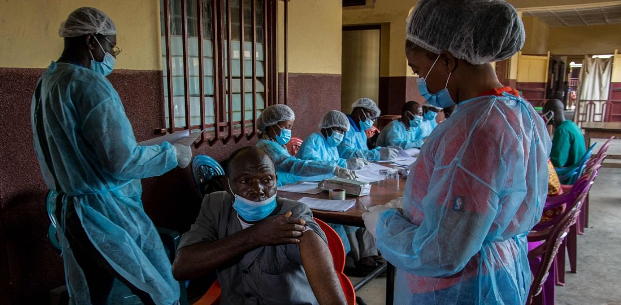 Guinea recorded new Ebola cases on February 13 near the town of Gouecke, in the southeastern Nzerekore region. Credit: AFP Photo