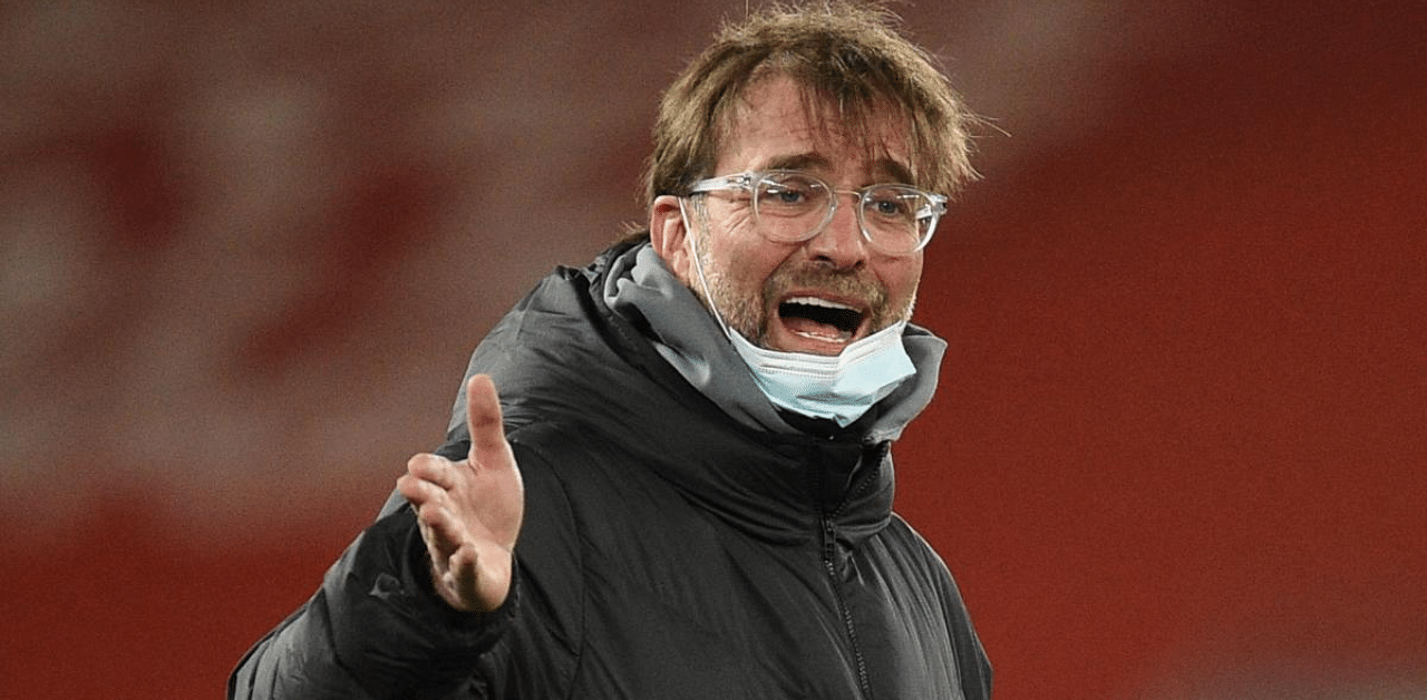 Liverpool's German manager Jurgen Klopp. Credit: AFP Photo
