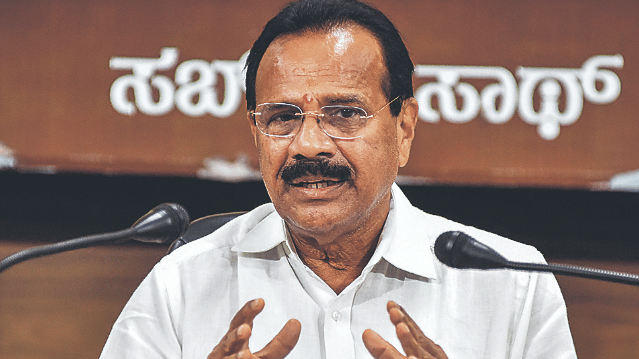 D V Sadananda Gowda, Union Minister of Chemicals and Fertilizers. Credit: DH Photo