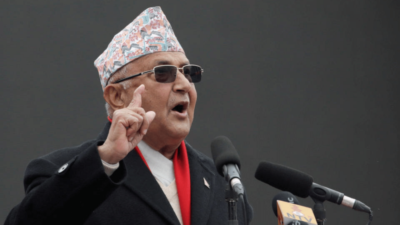Nepal Prime Minister K P Sharma Oli. Credit: Reuters File photo