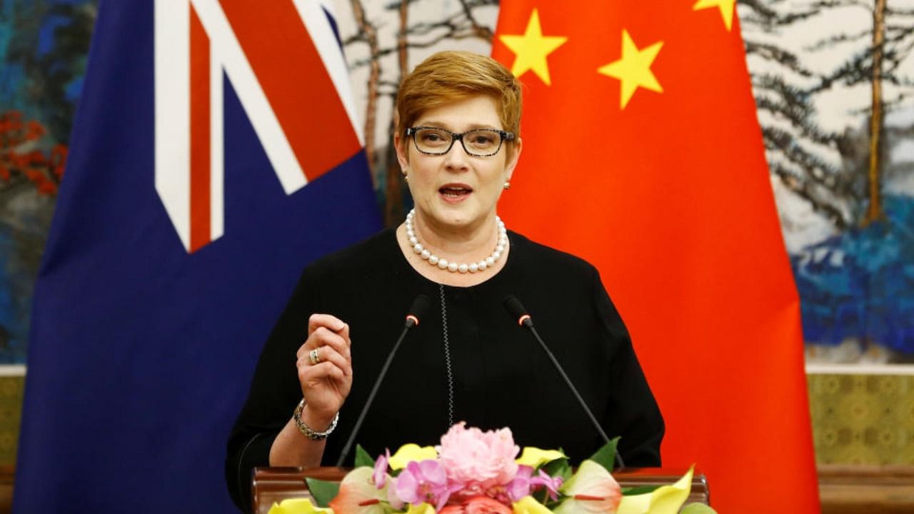 Australian Foreign Affairs Minister Marise Payne. Credit: Reuters file photo.