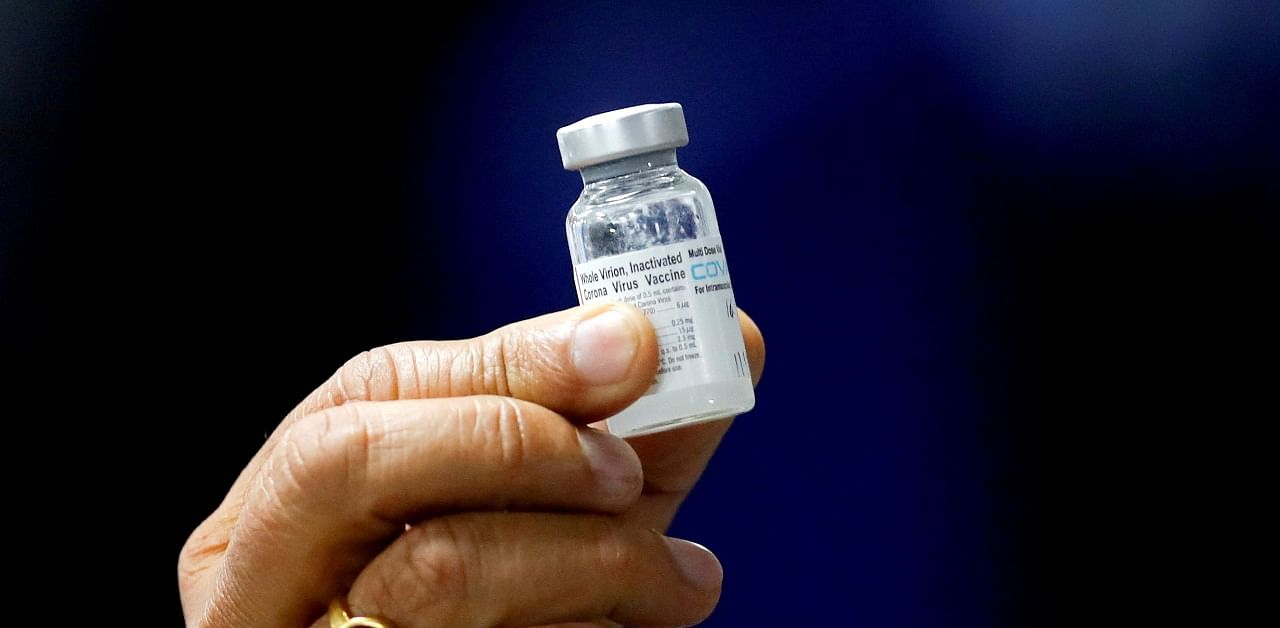 Two intramuscular doses of vaccine were administered on day 0 and day 28. Credit: Reuters Photo