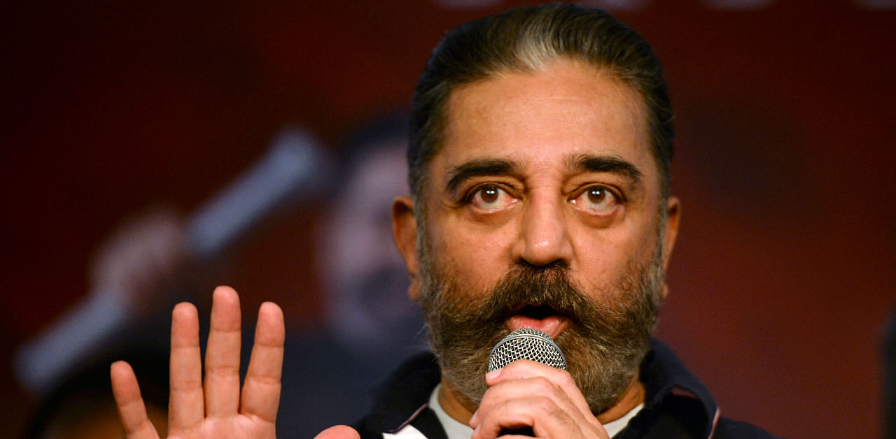 Kamal Haasan. Credit: AFP Photo