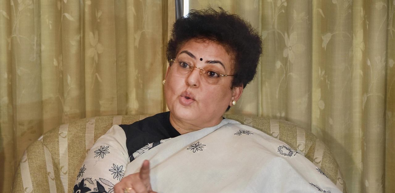 NCW chairperson Rekha Sharma has written to the Director General of Police of Rajasthan. Credit: PTI Photo
