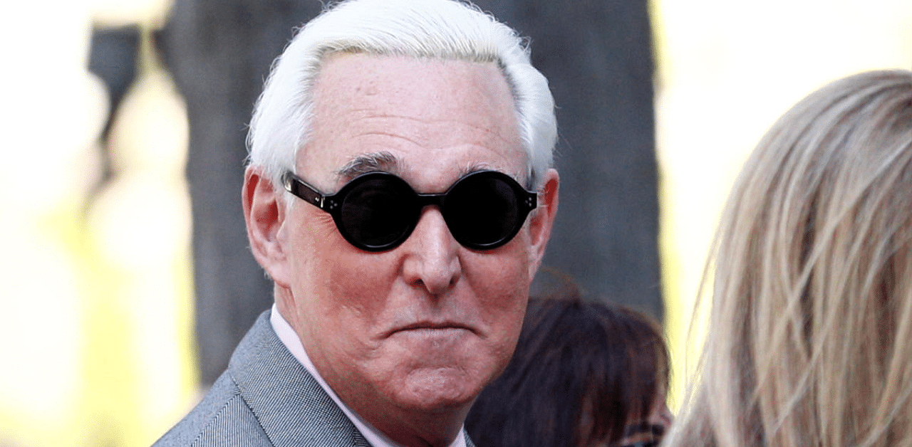 Roger Stone, former campaign adviser to US President Donald Trump. Credit: Reuters file photo. 