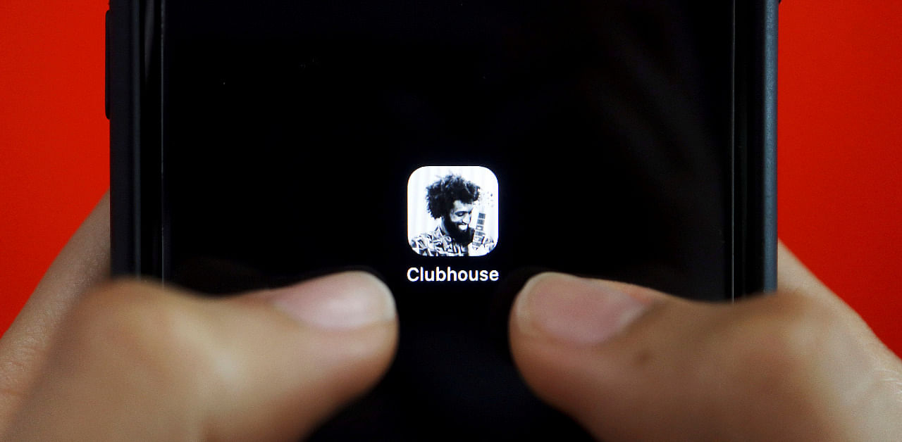 The social audio app Clubhouse is seen on a mobile phone in this illustration. Credit: Reuters Photo