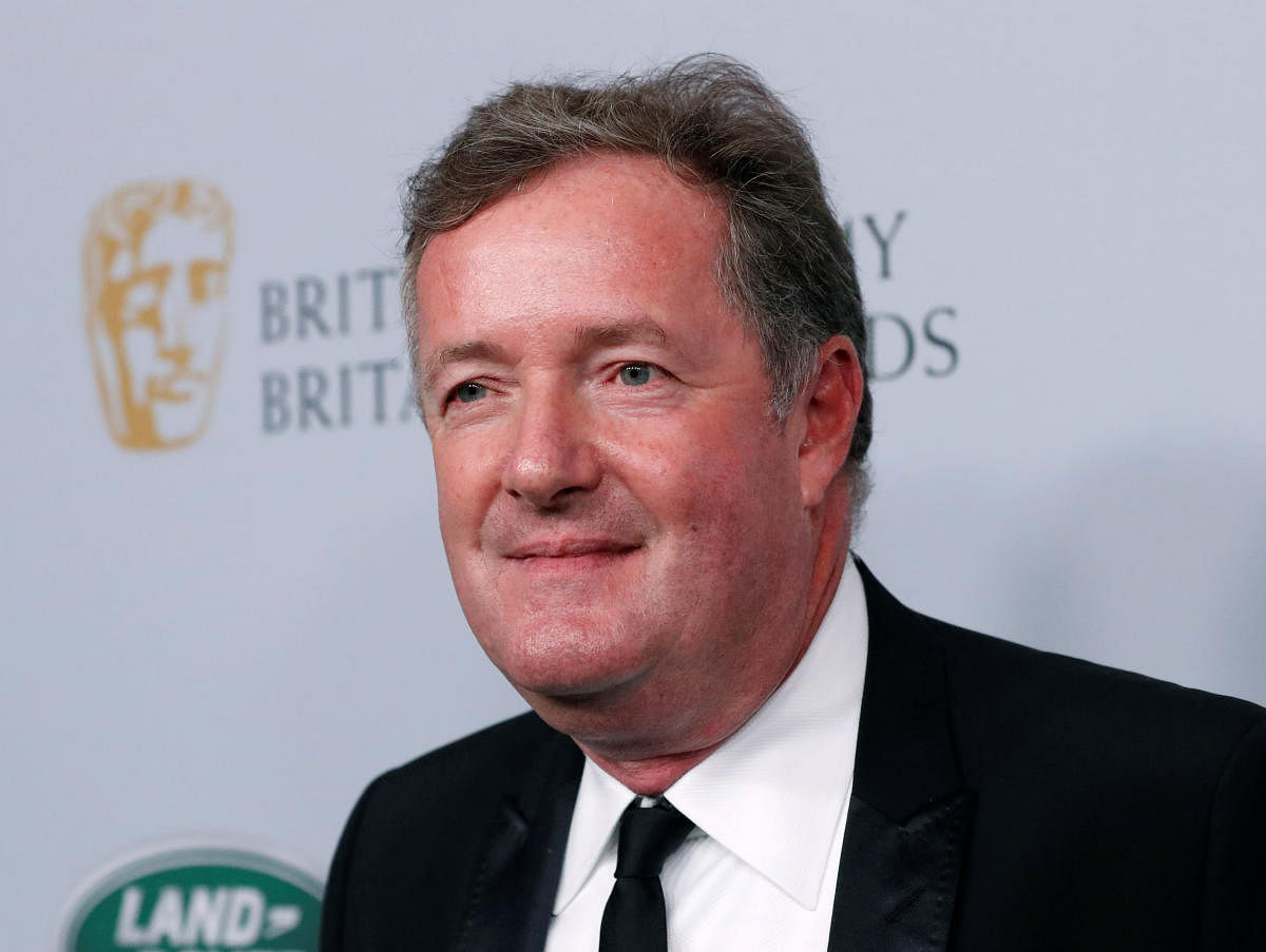 Piers Morgan. Credit: Reuters file photo. 