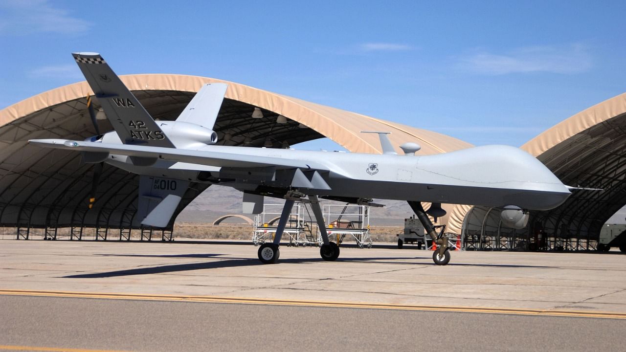 A MQ-9 Predator drone. Credit: Wikimedia commons/USAF.