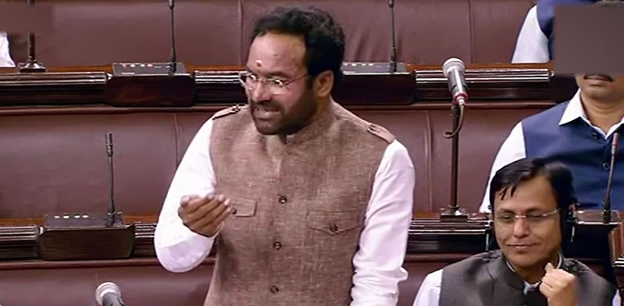 G Kishan Reddy told the Rajya Sabha the investigation was carried out in all the cases based on facts and evidence. Credit: PTI Photo