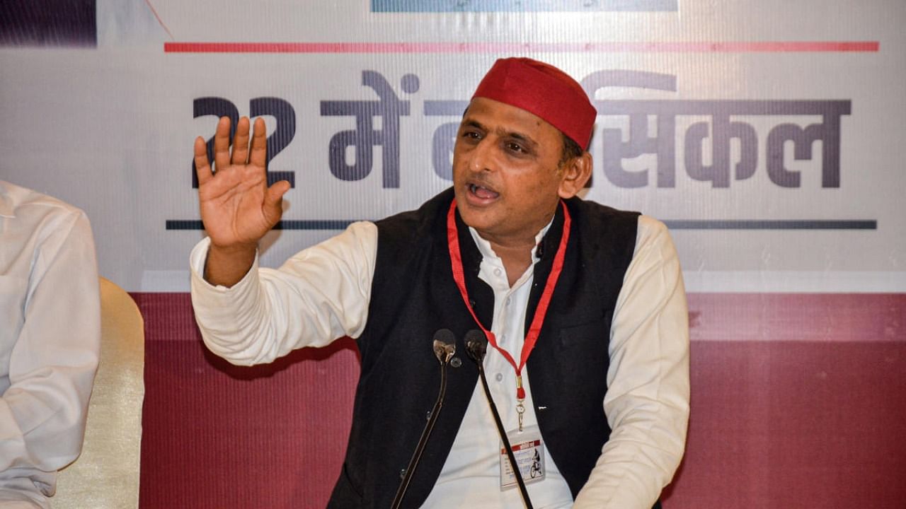 Akhilesh Yadav. Credit: PTI file photo.