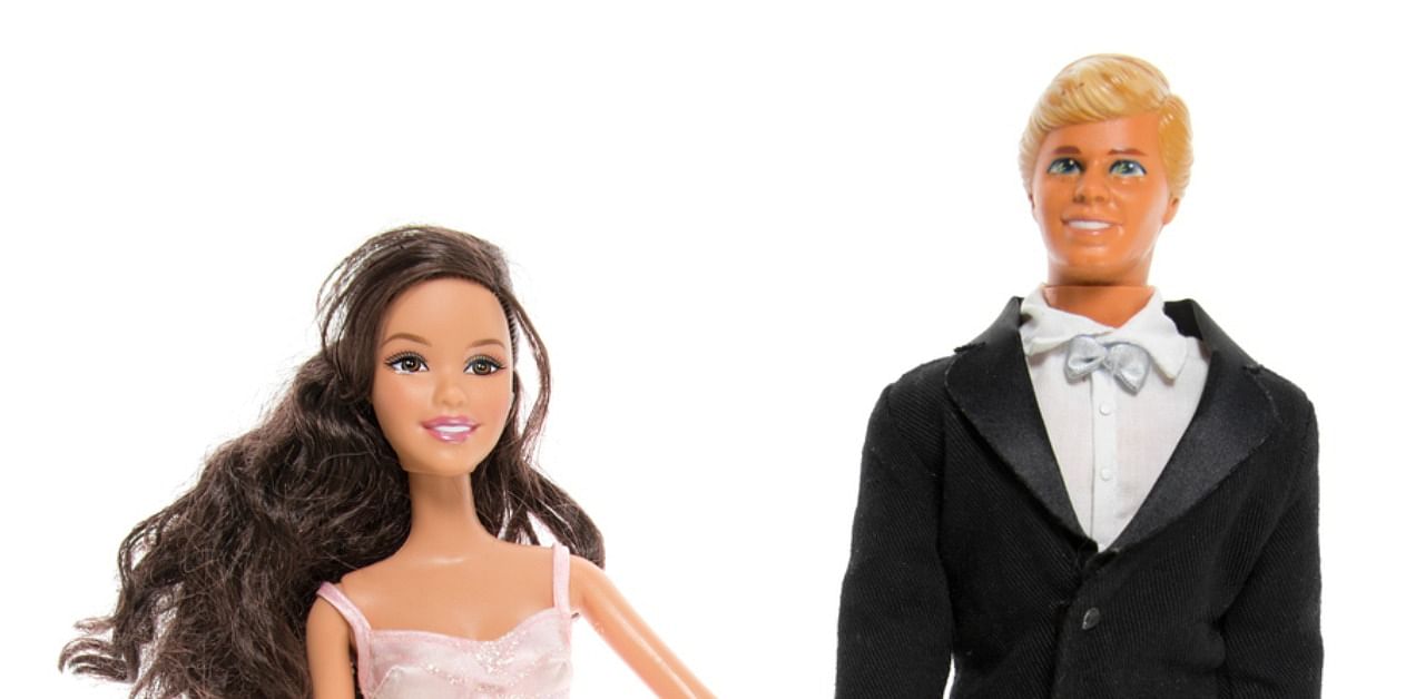 Ken first met Barbie on the set of a television commercial in 1961. Credit: iStock Photo
