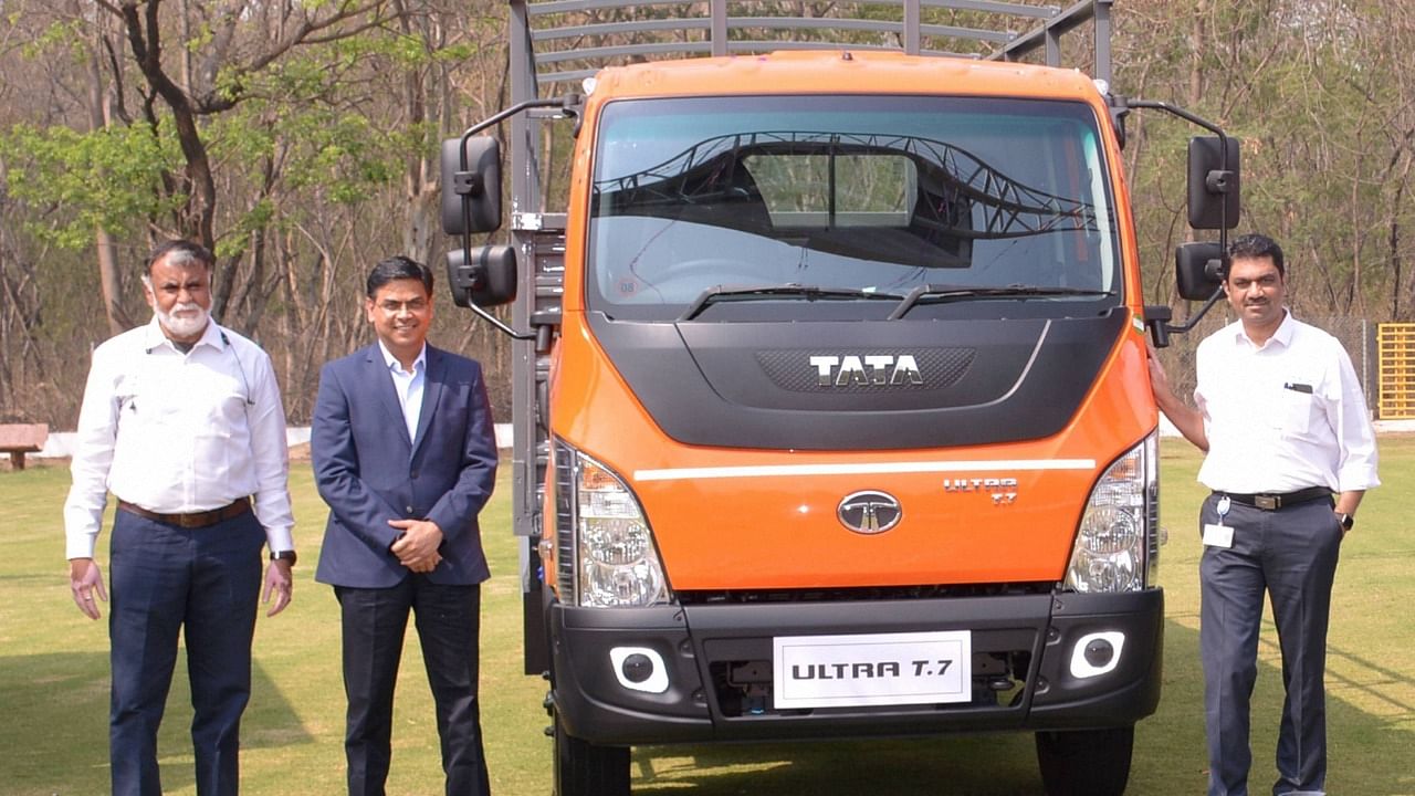 Launch of the Tata Ultra Sleek T.Series range. Credit: PTI Photo