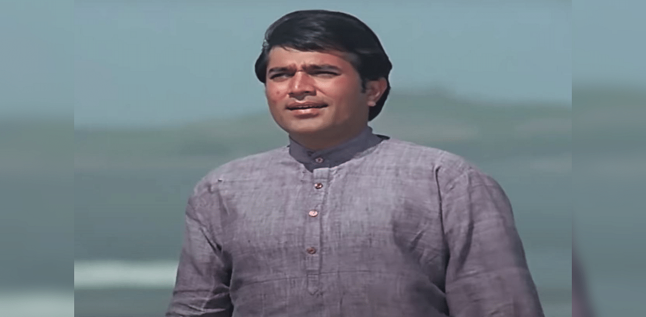 A still from the movie 'Anand' showing Rajesh Khanna. Credit: YouTube