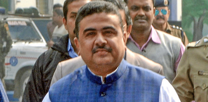 Suvendu Adhikari. Credit: PTI file photo.