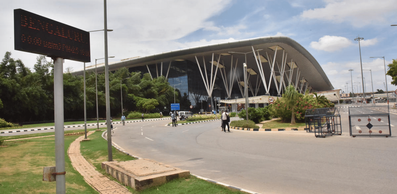 Bengaluru's Kempegowda International Airport. Credit: DH File Photo