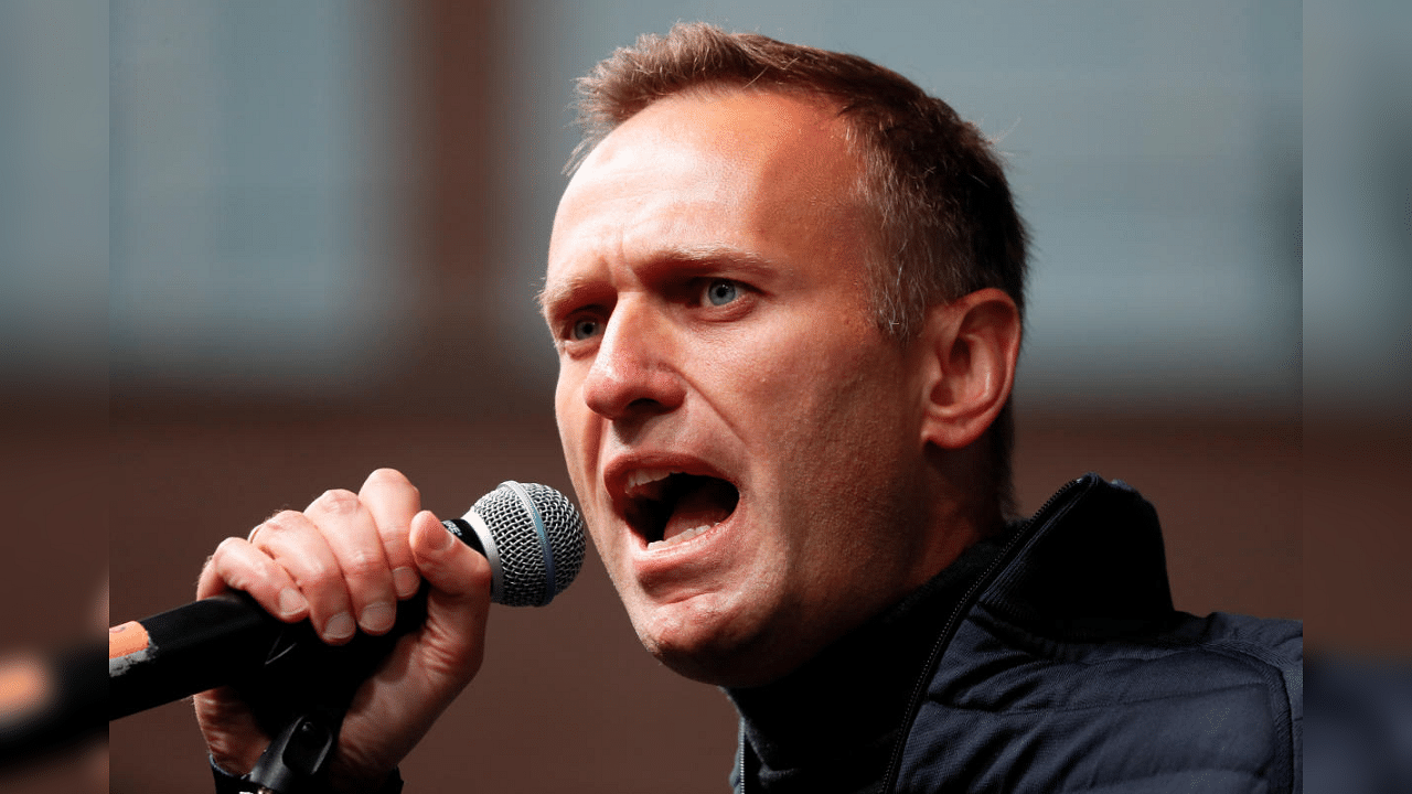 Russian opposition leader Navalny. Credit: Reuters File Photo