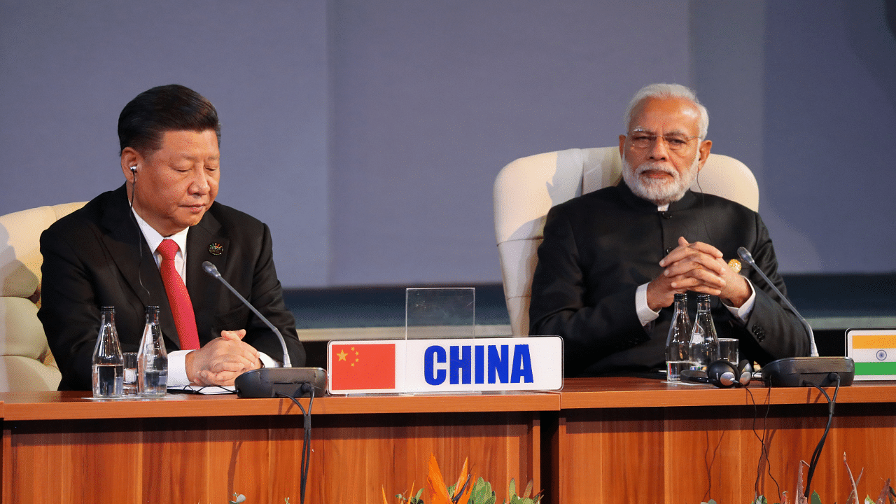 Indian Prime Minister Narendra Modi and China's President Xi Jinping. Credit: Reuters Photo