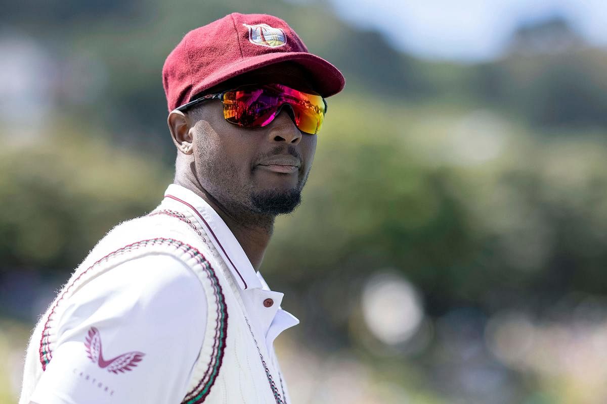 West Indies captain Jason Holder. Credit: AFP photo. 