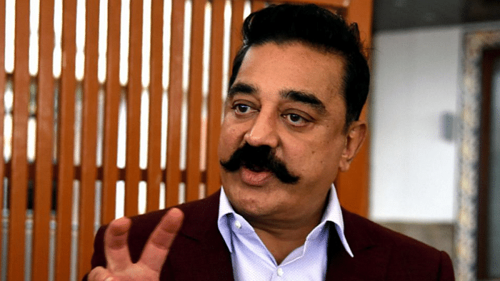 Makkal Needhi Maiam Chief Kamal Haasan. Credit: AFP File Photo