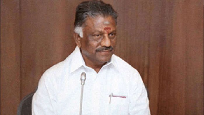 Tamil Nadu deputy chief minister O Panneerselvam. Credit: DH File Photo