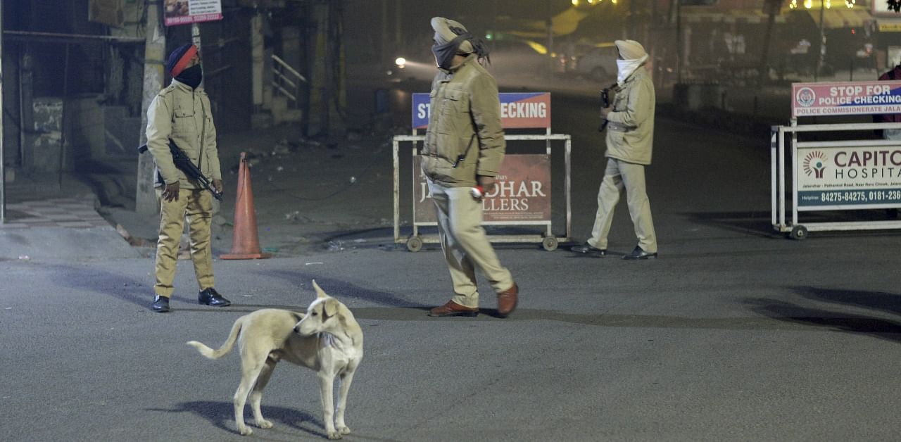 The night curfew is imposed from 11 pm to 5 am in eight districts. Credit: PTI Photo